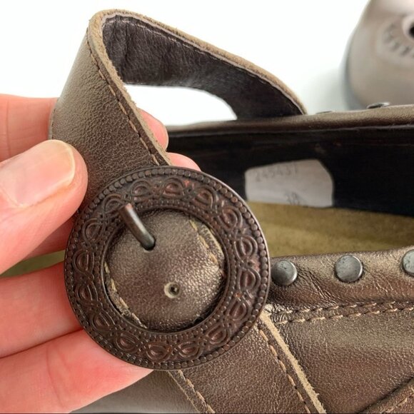 NAOT Hope Closed Toe MaryJane Wedge - Picture 5 of 7